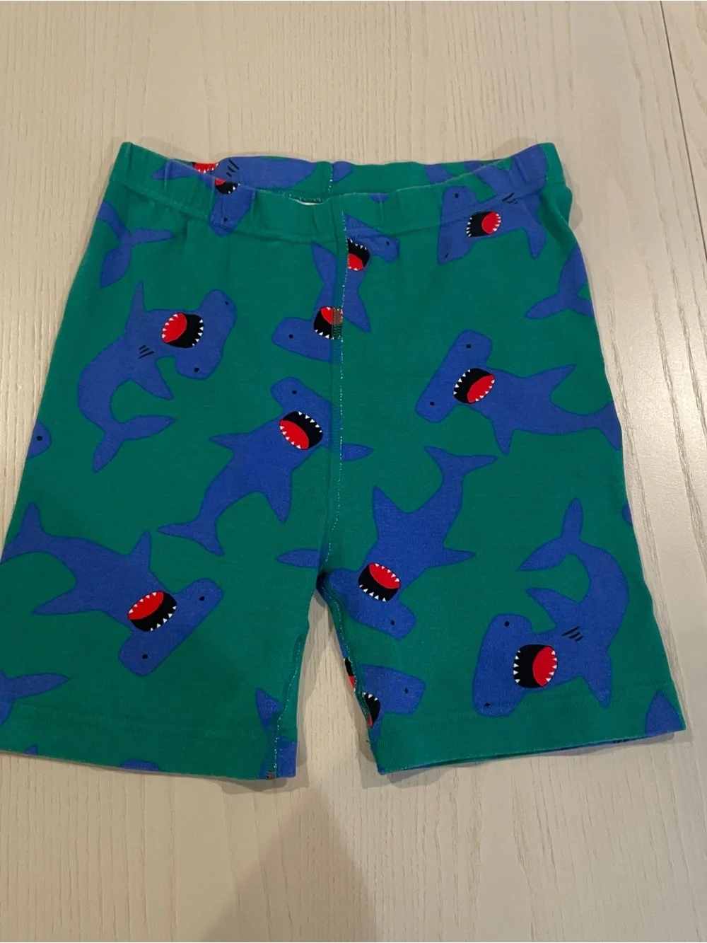 Hanna Andersson HannaJams Short John Pajama Set (Hammerheads Sharks) - 10 140